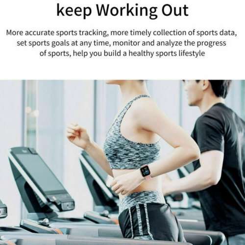 Y68 1.3 in Smart Watch Waterproof Bluetooth Sport SmartWatch Support for iOS Android Device