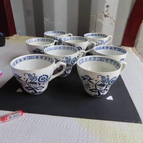 Vintage Blue Nordic Dinner Set by Meakin, J & G