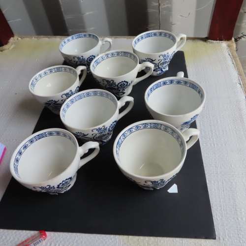 Vintage Blue Nordic Dinner Set by Meakin, J & G