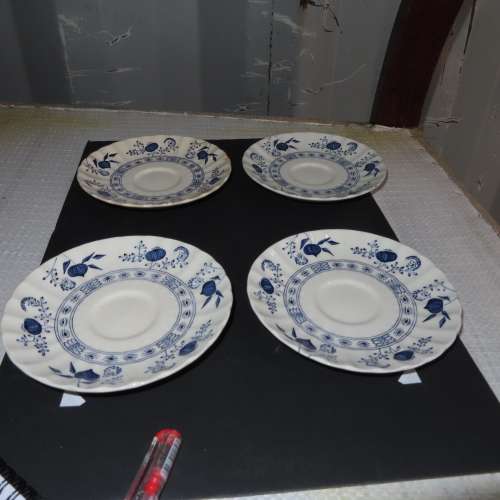 Vintage Blue Nordic Dinner Set by Meakin, J & G