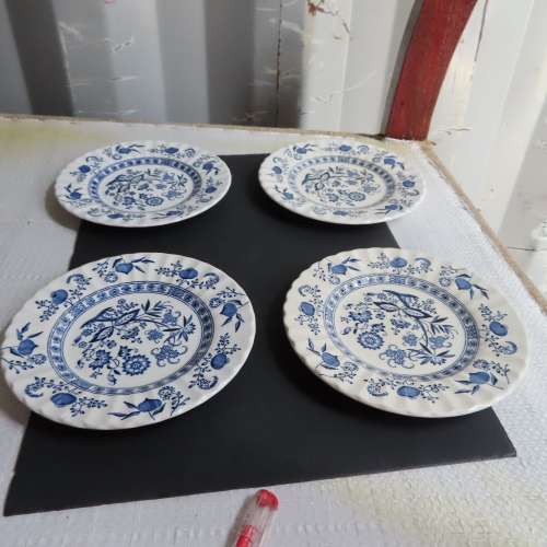 Vintage Blue Nordic Dinner Set by Meakin, J & G