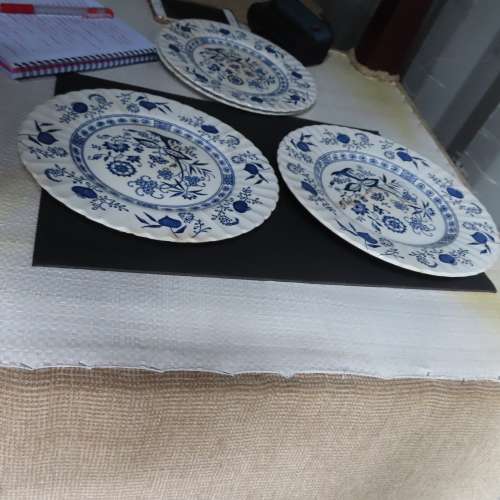 Vintage Blue Nordic Dinner Set by Meakin, J & G