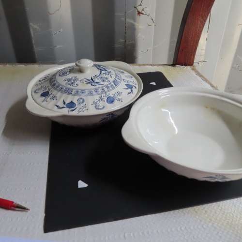 Vintage Blue Nordic Dinner Set by Meakin, J & G