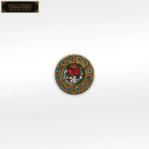 Micro Mosaic Art Deco Brooch