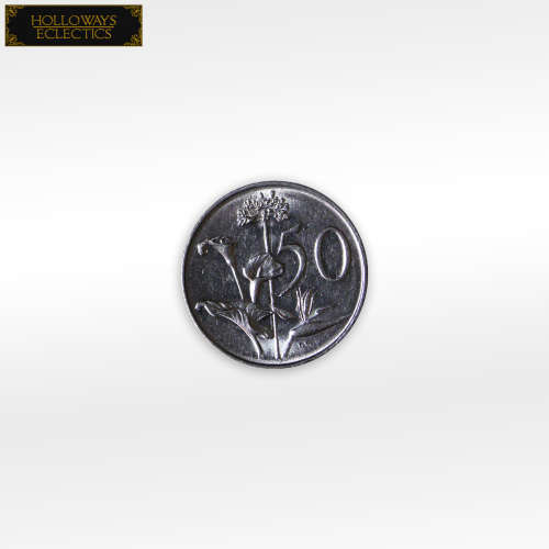 Old R1 50 Cent 20 Cent 10 Cent And 5 Cent South African Coins