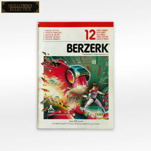 Atari Berzerk Game