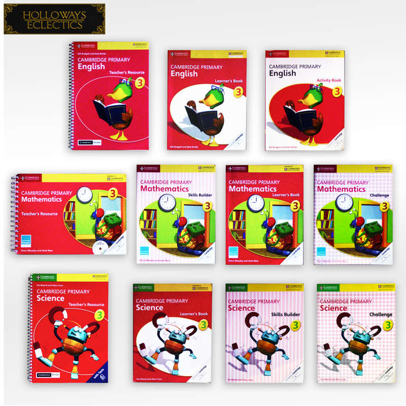 Cambridge Primary Stage 3 Textbooks Set