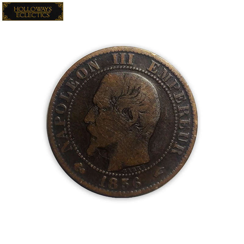 1856 Cinq Centimes Coin