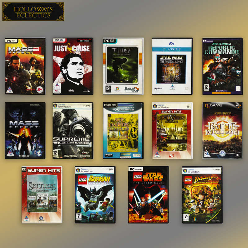 Huge PC Game Lot