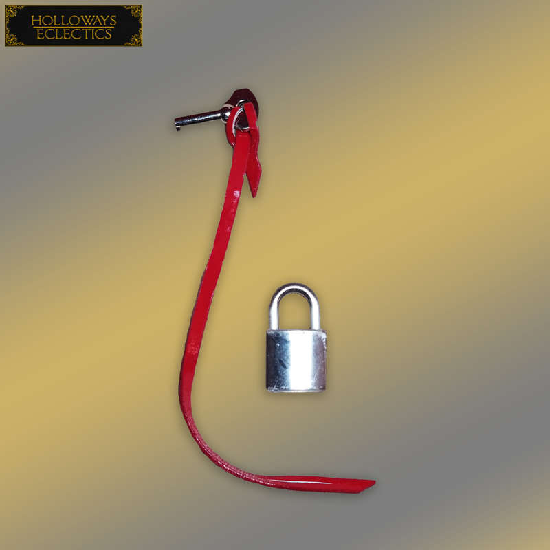 Red Leather Laptop Trolly Bag