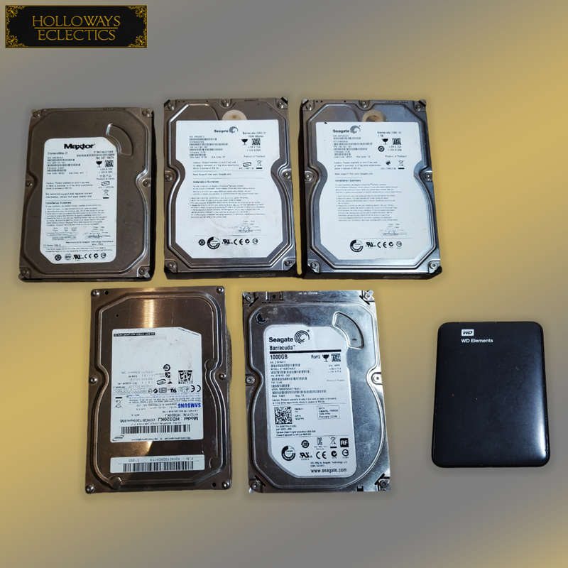 HDD Large Hard Drives Lot