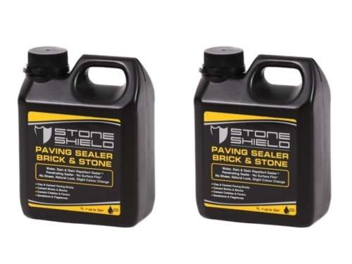 Stoneshield Paving Sealer Brick & Stone 1L - 2 Pack