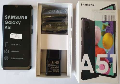 Samsung Galaxy A51 128GB Dual Sim - Prism Crush Black - Excellent Condition