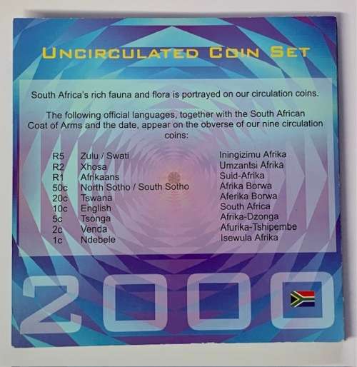 2000 Uncirculated Coin Set New Coat of Arms