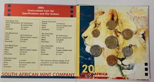 2005 Uncirculated Coin Set - Still Sealed