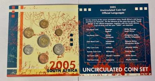 2005 Uncirculated Coin Set - Still Sealed