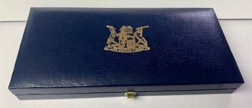 1990 Proof Set - Includes  Small R 1 P. W. Botha - in SA Mint Box.