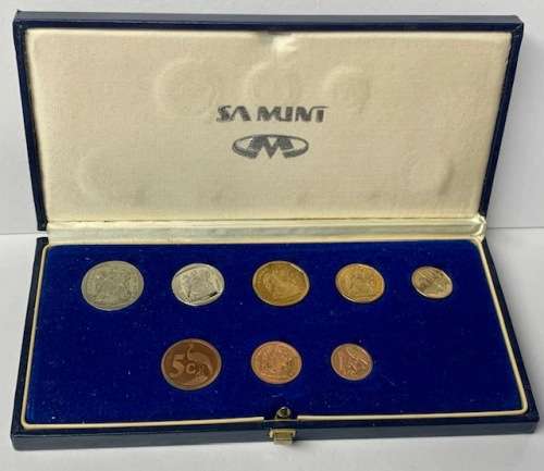 1991 Proof Set - in SA Mint Box.