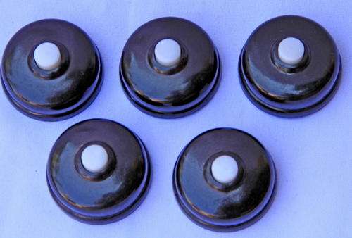 VINTAGE BAKELITE DOOR BELL #1 ** Bidding is for a single bell, NOT all 5!