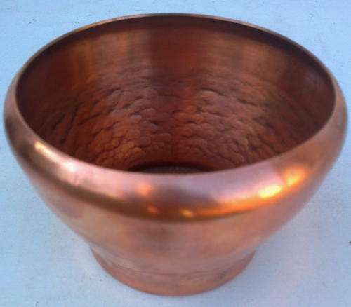 ROUND COPPER BOWL to use for whatever!