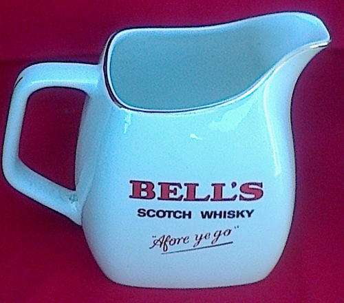 BELL'S WHISKY WATER JUG by WADE PDM of England