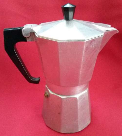 Vintage Italian "Gemelli" stove top coffee perculator