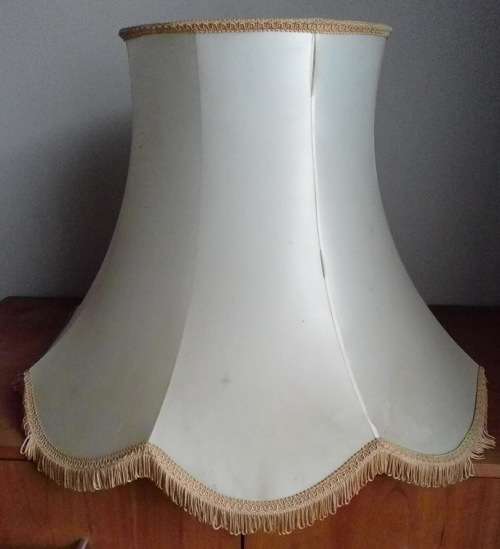 Big vintage lamp shade TLC