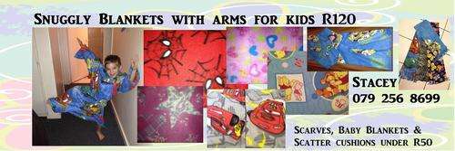 Kids Snuggly Blankets with Arms