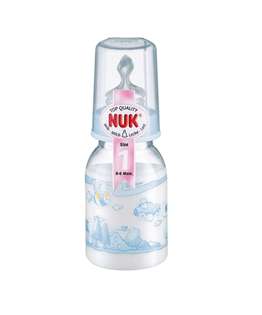 Nuk Standard Polypropylene Bottle (Silicone Teat)- 250ml