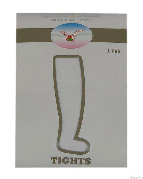 Infants white tights