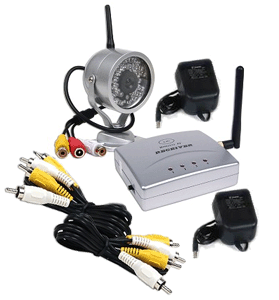 200m Wireless Camera with Audio & Receiver (Night Vision / Colour) INCL. SHIPPING!