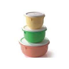Tupperware handy bowl set 1L, 2L & 3.3L FULL SET!! HALF PRICE