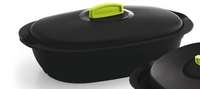 Tupperware Mordern Living Server Set (1.7L) black with matching serving bowls (4) BARGAIN!!!