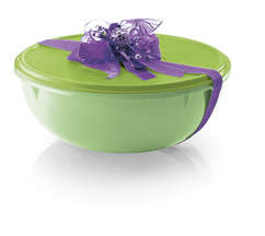 Tupperware "fix n mix" bowl 6L with airtight lid AVAILABLE IN PURPLE, ORANGE, GREEN OR BLUE