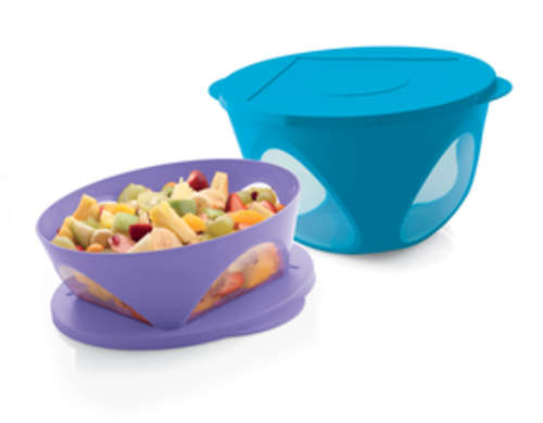 Tupperware Outdoor Dining Bowl 4.3L LARGE BLUE BOWL