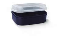 Tupperware Handy Stor Black base with clear lid (1.1L) LESS THAN HALF PRICE!!