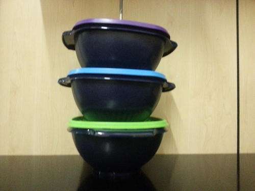 Tupperware blossom sonstraler set 1.25L X 3 RARE IN DEMAND!!