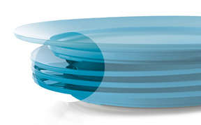 Tupperware Outdoor Dining Plates (4)