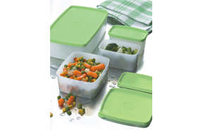 Tupperware Stor n freeze set(300ml x 2, 400ml & 1.4L)