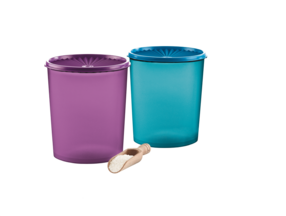 Tupperware Decorator Canister Set (4L x 2)