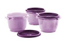 Tupperware Star Bowls 650ml x 3
