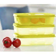 Tupperware Frige Mates Set Low 300ml x 4