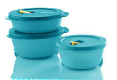 Tupperware Crystalwave Round 800ml ONLY, MICROWAVEABLE!! NEW COLOR BLUE