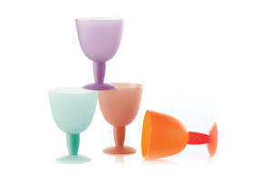 Tupperware Goblets (330ml x 4)