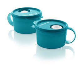 Tupperware Crystalwave Mug Set (460ml x 2) Purple
