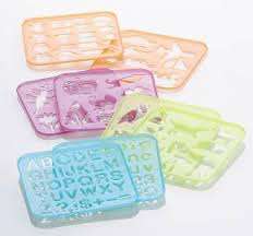 Tupperware Stencil Set (4)