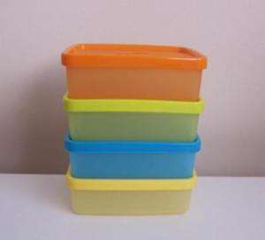 Tupperware  square aways Green 350ml x2