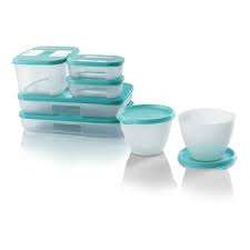 Tupperware Fridge Mate Set ( 650ml x 2, 750ml x 1 & 110 ml x 2) EXCLUDING REFRIGERATOR BOWLS