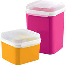 Tupperware Signature Line 3L Square 2 CLASSIC &TIMELESS PINK