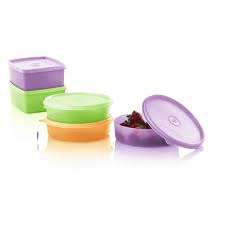 Tupperware  Large Wonders 600ml x 3 and 2 x small square rounds 400ml